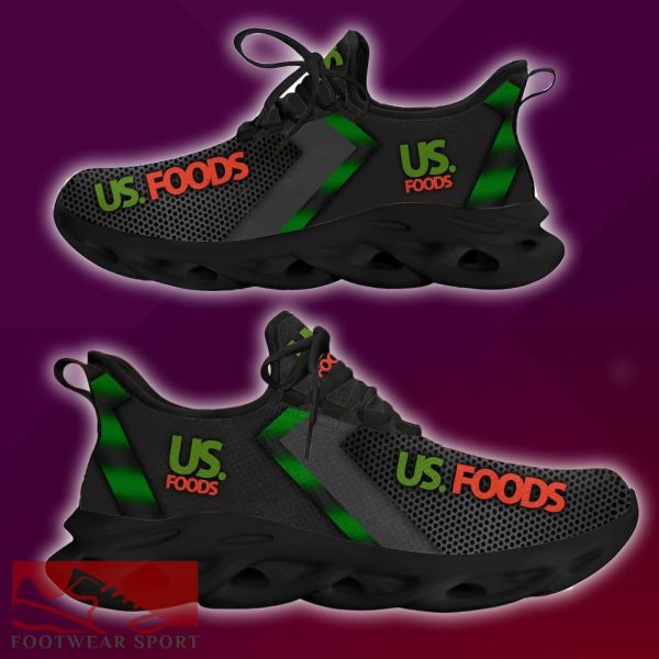 us foods Brand Logo Max Soul Shoes Pop Sport Sneakers Gift - us foods Brand Logo Max Soul Shoes Photo 1