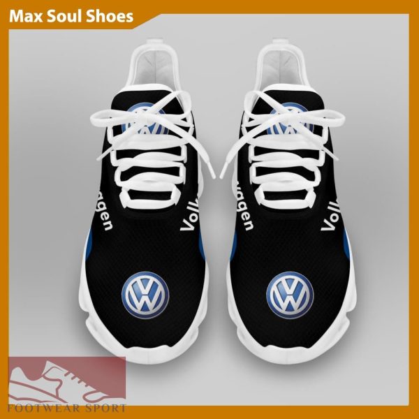 Volkswagen Racing Car Running Sneakers Accentuate Max Soul Shoes For Men And Women - Volkswagen Chunky Sneakers White Black Max Soul Shoes For Men And Women Photo 3