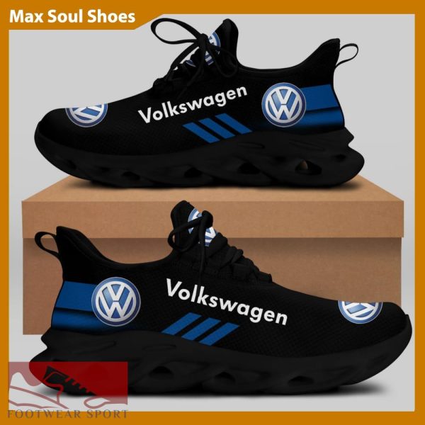 Volkswagen Racing Car Running Sneakers Bold Max Soul Shoes For Men And Women - Volkswagen Chunky Sneakers White Black Max Soul Shoes For Men And Women Photo 1