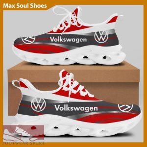 Volkswagen Racing Car Running Sneakers Casual Max Soul Shoes For Men And Women - Volkswagen Chunky Sneakers White Black Max Soul Shoes For Men And Women Photo 1