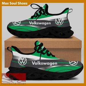 Volkswagen Racing Car Running Sneakers Chic Max Soul Shoes For Men And Women - Volkswagen Chunky Sneakers White Black Max Soul Shoes For Men And Women Photo 2