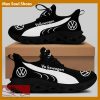 Volkswagen Racing Car Running Sneakers Collection Max Soul Shoes For Men And Women - Volkswagen Chunky Sneakers White Black Max Soul Shoes For Men And Women Photo 1