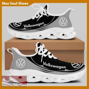 Volkswagen Racing Car Running Sneakers Creative Max Soul Shoes For Men And Women - Volkswagen Chunky Sneakers White Black Max Soul Shoes For Men And Women Photo 2