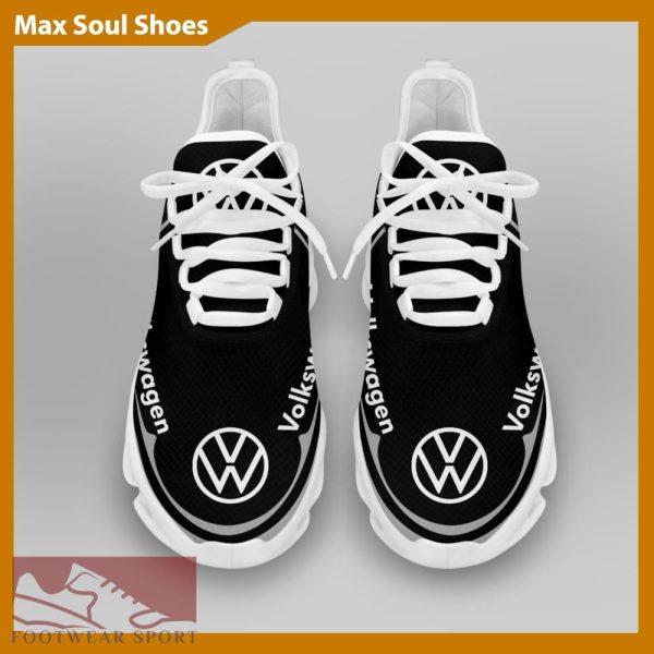 Volkswagen Racing Car Running Sneakers Creative Max Soul Shoes For Men And Women - Volkswagen Chunky Sneakers White Black Max Soul Shoes For Men And Women Photo 3