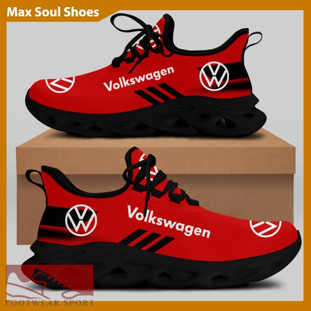 Volkswagen Racing Car Running Sneakers Culture Max Soul Shoes For Men And Women - Volkswagen Chunky Sneakers White Black Max Soul Shoes For Men And Women Photo 1
