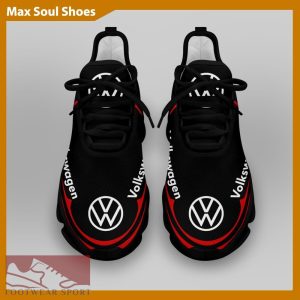 Volkswagen Racing Car Running Sneakers Detail Max Soul Shoes For Men And Women - Volkswagen Chunky Sneakers White Black Max Soul Shoes For Men And Women Photo 4