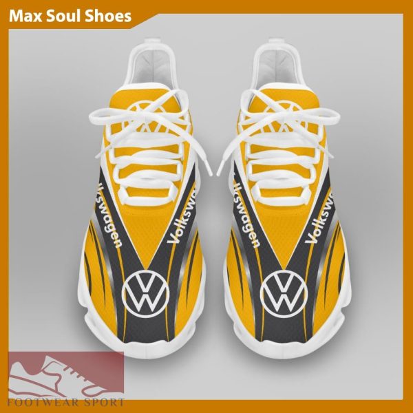 Volkswagen Racing Car Running Sneakers Distinctive Max Soul Shoes For Men And Women - Volkswagen Chunky Sneakers White Black Max Soul Shoes For Men And Women Photo 3