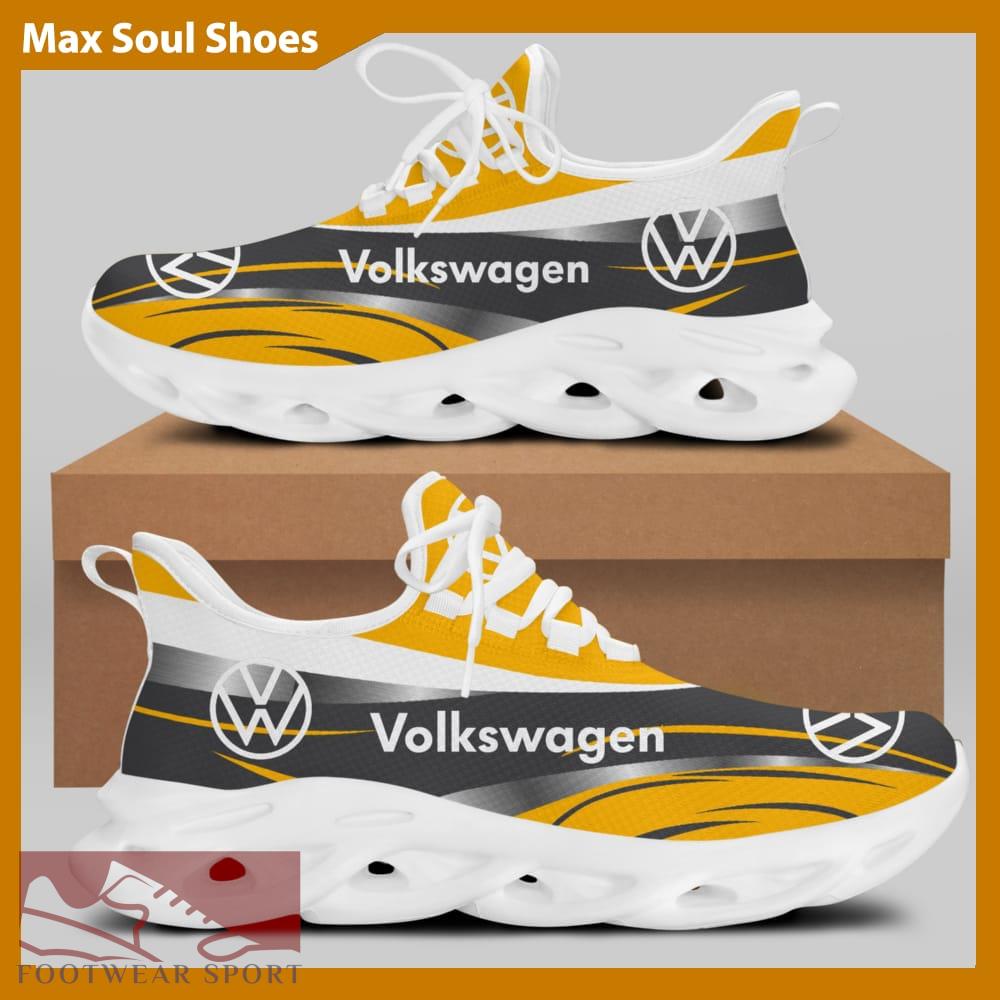 Volkswagen Racing Car Running Sneakers Distinctive Max Soul Shoes For Men And Women - Volkswagen Chunky Sneakers White Black Max Soul Shoes For Men And Women Photo 1