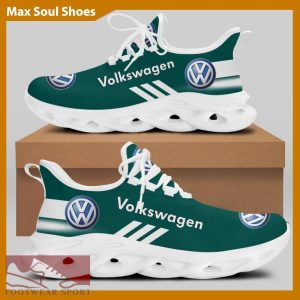 Volkswagen Racing Car Running Sneakers Dynamic Max Soul Shoes For Men And Women - Volkswagen Chunky Sneakers White Black Max Soul Shoes For Men And Women Photo 2