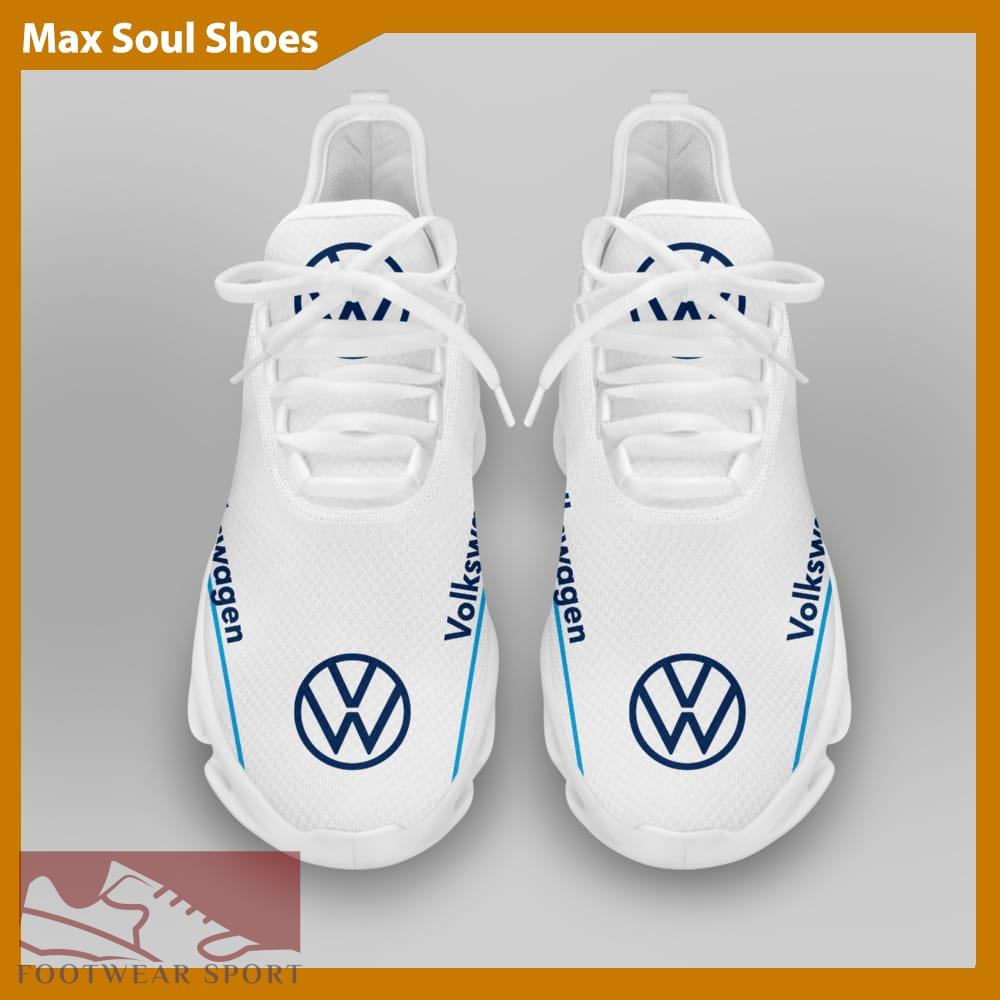 Volkswagen Racing Car Running Sneakers Edgy Max Soul Shoes For Men And Women - Volkswagen Chunky Sneakers White Black Max Soul Shoes For Men And Women Photo 3