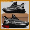 Volkswagen Racing Car Running Sneakers Elegance Max Soul Shoes For Men And Women - Volkswagen Chunky Sneakers White Black Max Soul Shoes For Men And Women Photo 1