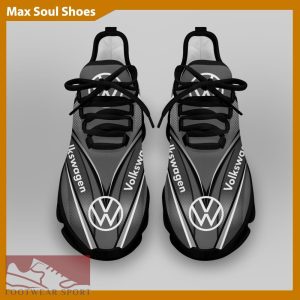 Volkswagen Racing Car Running Sneakers Elegance Max Soul Shoes For Men And Women - Volkswagen Chunky Sneakers White Black Max Soul Shoes For Men And Women Photo 4