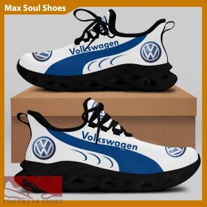 Volkswagen Racing Car Running Sneakers Embrace Max Soul Shoes For Men And Women - Volkswagen Chunky Sneakers White Black Max Soul Shoes For Men And Women Photo 2