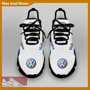 Volkswagen Racing Car Running Sneakers Embrace Max Soul Shoes For Men And Women - Volkswagen Chunky Sneakers White Black Max Soul Shoes For Men And Women Photo 4