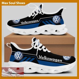 Volkswagen Racing Car Running Sneakers Empower Max Soul Shoes For Men And Women - Volkswagen Chunky Sneakers White Black Max Soul Shoes For Men And Women Photo 2