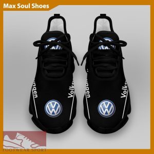 Volkswagen Racing Car Running Sneakers Empower Max Soul Shoes For Men And Women - Volkswagen Chunky Sneakers White Black Max Soul Shoes For Men And Women Photo 4