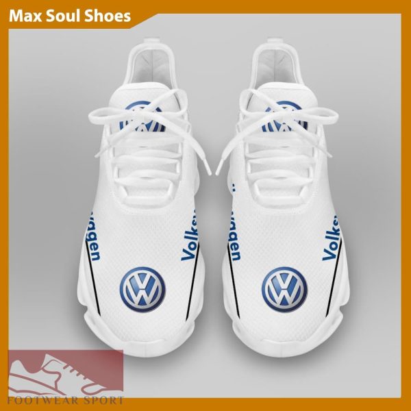 Volkswagen Racing Car Running Sneakers Energize Max Soul Shoes For Men And Women - Volkswagen Chunky Sneakers White Black Max Soul Shoes For Men And Women Photo 3