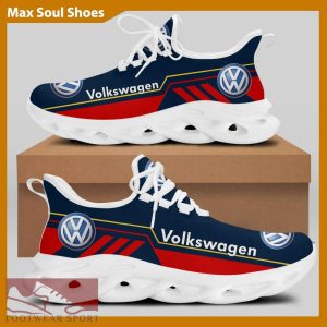 Volkswagen Racing Car Running Sneakers Envision Max Soul Shoes For Men And Women - Volkswagen Chunky Sneakers White Black Max Soul Shoes For Men And Women Photo 2