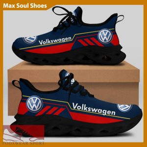 Volkswagen Racing Car Running Sneakers Envision Max Soul Shoes For Men And Women - Volkswagen Chunky Sneakers White Black Max Soul Shoes For Men And Women Photo 1
