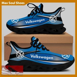Volkswagen Racing Car Running Sneakers Exclusive Max Soul Shoes For Men And Women - Volkswagen Chunky Sneakers White Black Max Soul Shoes For Men And Women Photo 2