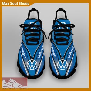 Volkswagen Racing Car Running Sneakers Exclusive Max Soul Shoes For Men And Women - Volkswagen Chunky Sneakers White Black Max Soul Shoes For Men And Women Photo 4