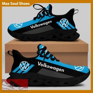 Volkswagen Racing Car Running Sneakers Expressive Max Soul Shoes For Men And Women - Volkswagen Chunky Sneakers White Black Max Soul Shoes For Men And Women Photo 2