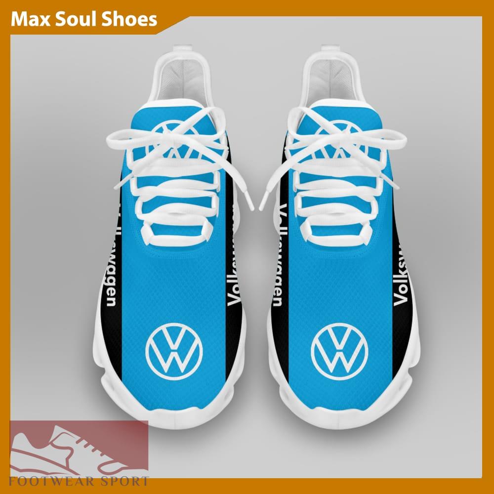 Volkswagen Racing Car Running Sneakers Expressive Max Soul Shoes For Men And Women - Volkswagen Chunky Sneakers White Black Max Soul Shoes For Men And Women Photo 3