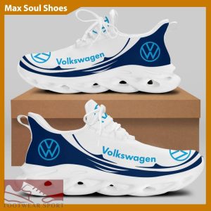 Volkswagen Racing Car Running Sneakers Fashion-forward Max Soul Shoes For Men And Women - Volkswagen Chunky Sneakers White Black Max Soul Shoes For Men And Women Photo 1
