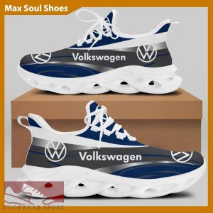 Volkswagen Racing Car Running Sneakers Fresh Max Soul Shoes For Men And Women - Volkswagen Chunky Sneakers White Black Max Soul Shoes For Men And Women Photo 2