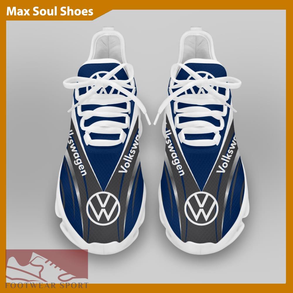 Volkswagen Racing Car Running Sneakers Fresh Max Soul Shoes For Men And Women - Volkswagen Chunky Sneakers White Black Max Soul Shoes For Men And Women Photo 3