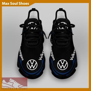 Volkswagen Racing Car Running Sneakers Fusion Max Soul Shoes For Men And Women - Volkswagen Chunky Sneakers White Black Max Soul Shoes For Men And Women Photo 4