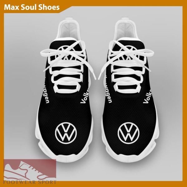 Volkswagen Racing Car Running Sneakers Identity Max Soul Shoes For Men And Women - Volkswagen Chunky Sneakers White Black Max Soul Shoes For Men And Women Photo 3