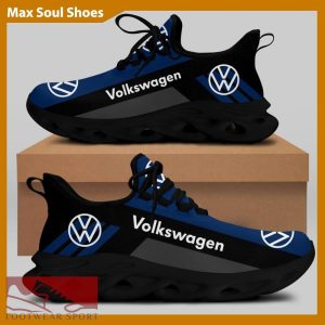 Volkswagen Racing Car Running Sneakers Impression Max Soul Shoes For Men And Women - Volkswagen Chunky Sneakers White Black Max Soul Shoes For Men And Women Photo 1