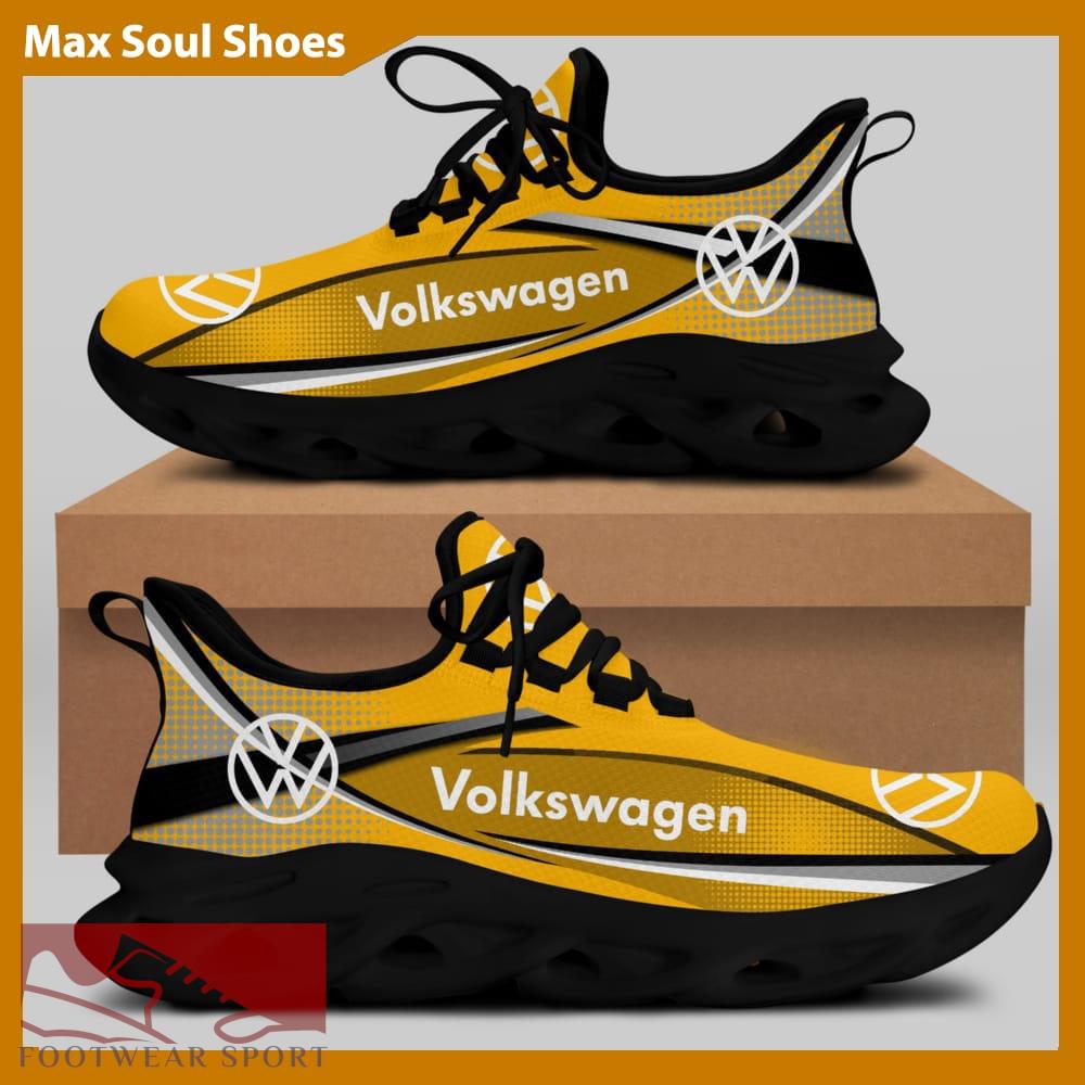 Volkswagen Racing Car Running Sneakers Innovative Max Soul Shoes For Men And Women - Volkswagen Chunky Sneakers White Black Max Soul Shoes For Men And Women Photo 2