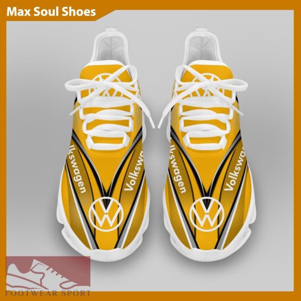 Volkswagen Racing Car Running Sneakers Innovative Max Soul Shoes For Men And Women - Volkswagen Chunky Sneakers White Black Max Soul Shoes For Men And Women Photo 3