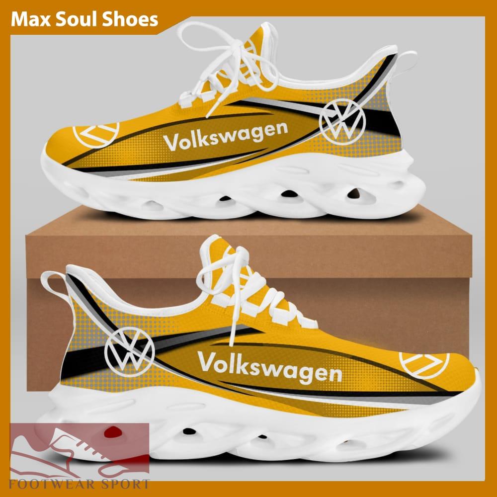 Volkswagen Racing Car Running Sneakers Innovative Max Soul Shoes For Men And Women - Volkswagen Chunky Sneakers White Black Max Soul Shoes For Men And Women Photo 1