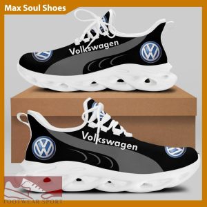 Volkswagen Racing Car Running Sneakers Inspiration Max Soul Shoes For Men And Women - Volkswagen Chunky Sneakers White Black Max Soul Shoes For Men And Women Photo 2