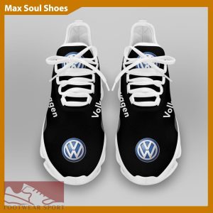 Volkswagen Racing Car Running Sneakers Inspiration Max Soul Shoes For Men And Women - Volkswagen Chunky Sneakers White Black Max Soul Shoes For Men And Women Photo 3