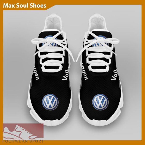 Volkswagen Racing Car Running Sneakers Inspiration Max Soul Shoes For Men And Women - Volkswagen Chunky Sneakers White Black Max Soul Shoes For Men And Women Photo 3