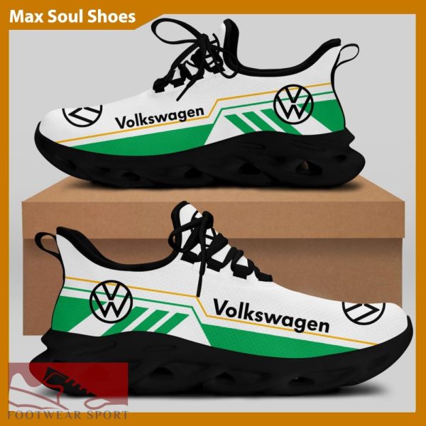 Volkswagen Racing Car Running Sneakers Luxury Max Soul Shoes For Men And Women - Volkswagen Chunky Sneakers White Black Max Soul Shoes For Men And Women Photo 2