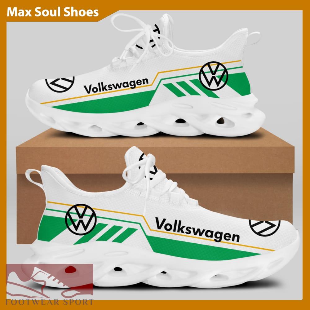 Volkswagen Racing Car Running Sneakers Luxury Max Soul Shoes For Men And Women - Volkswagen Chunky Sneakers White Black Max Soul Shoes For Men And Women Photo 1