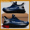 Volkswagen Racing Car Running Sneakers Modern Max Soul Shoes For Men And Women - Volkswagen Chunky Sneakers White Black Max Soul Shoes For Men And Women Photo 1
