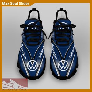 Volkswagen Racing Car Running Sneakers Modern Max Soul Shoes For Men And Women - Volkswagen Chunky Sneakers White Black Max Soul Shoes For Men And Women Photo 4