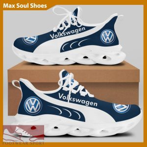 Volkswagen Racing Car Running Sneakers Motivate Max Soul Shoes For Men And Women - Volkswagen Chunky Sneakers White Black Max Soul Shoes For Men And Women Photo 2