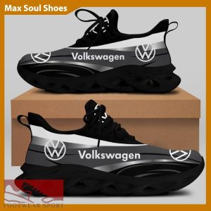 Volkswagen Racing Car Running Sneakers Performance Max Soul Shoes For Men And Women - Volkswagen Chunky Sneakers White Black Max Soul Shoes For Men And Women Photo 1