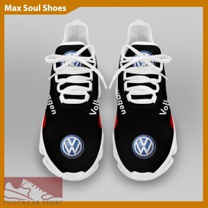 Volkswagen Racing Car Running Sneakers Propel Max Soul Shoes For Men And Women - Volkswagen Chunky Sneakers White Black Max Soul Shoes For Men And Women Photo 3