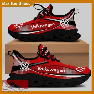 Volkswagen Racing Car Running Sneakers Sleek Max Soul Shoes For Men And Women - Volkswagen Chunky Sneakers White Black Max Soul Shoes For Men And Women Photo 1