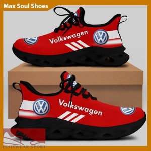 Volkswagen Racing Car Running Sneakers Streetstyle Max Soul Shoes For Men And Women - Volkswagen Chunky Sneakers White Black Max Soul Shoes For Men And Women Photo 2