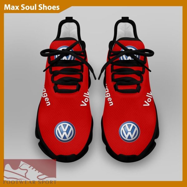 Volkswagen Racing Car Running Sneakers Streetstyle Max Soul Shoes For Men And Women - Volkswagen Chunky Sneakers White Black Max Soul Shoes For Men And Women Photo 4