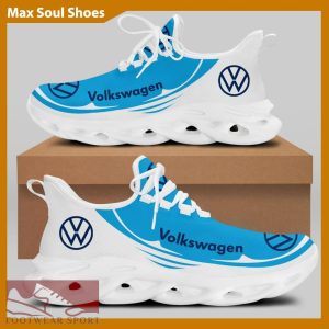 Volkswagen Racing Car Running Sneakers Trendsetting Max Soul Shoes For Men And Women - Volkswagen Chunky Sneakers White Black Max Soul Shoes For Men And Women Photo 1